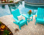 Wave 3-Piece Adirondack Chair Set