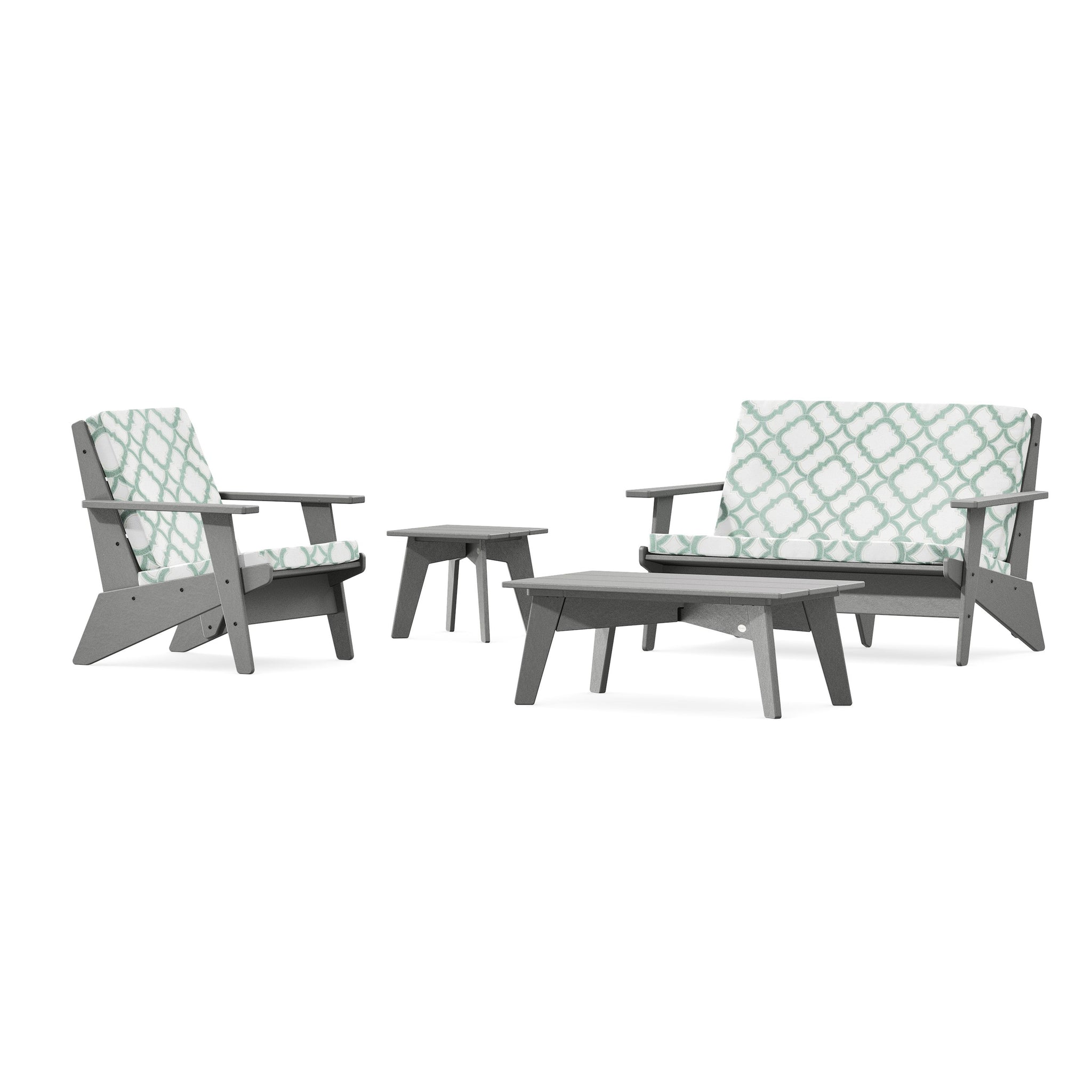 Riviera Modern Lounge 4-Piece Set
