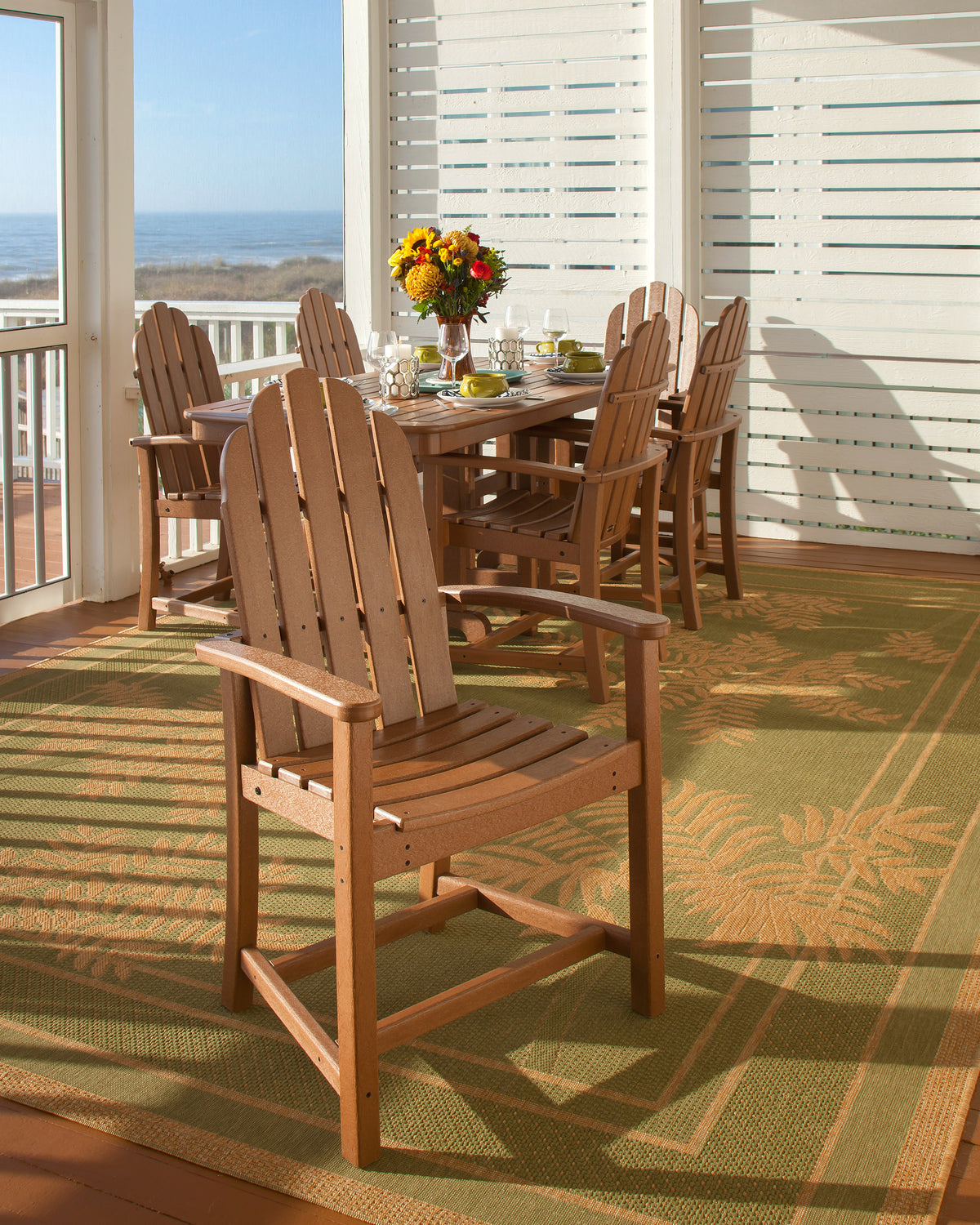 Classic Adirondack Dining Chair