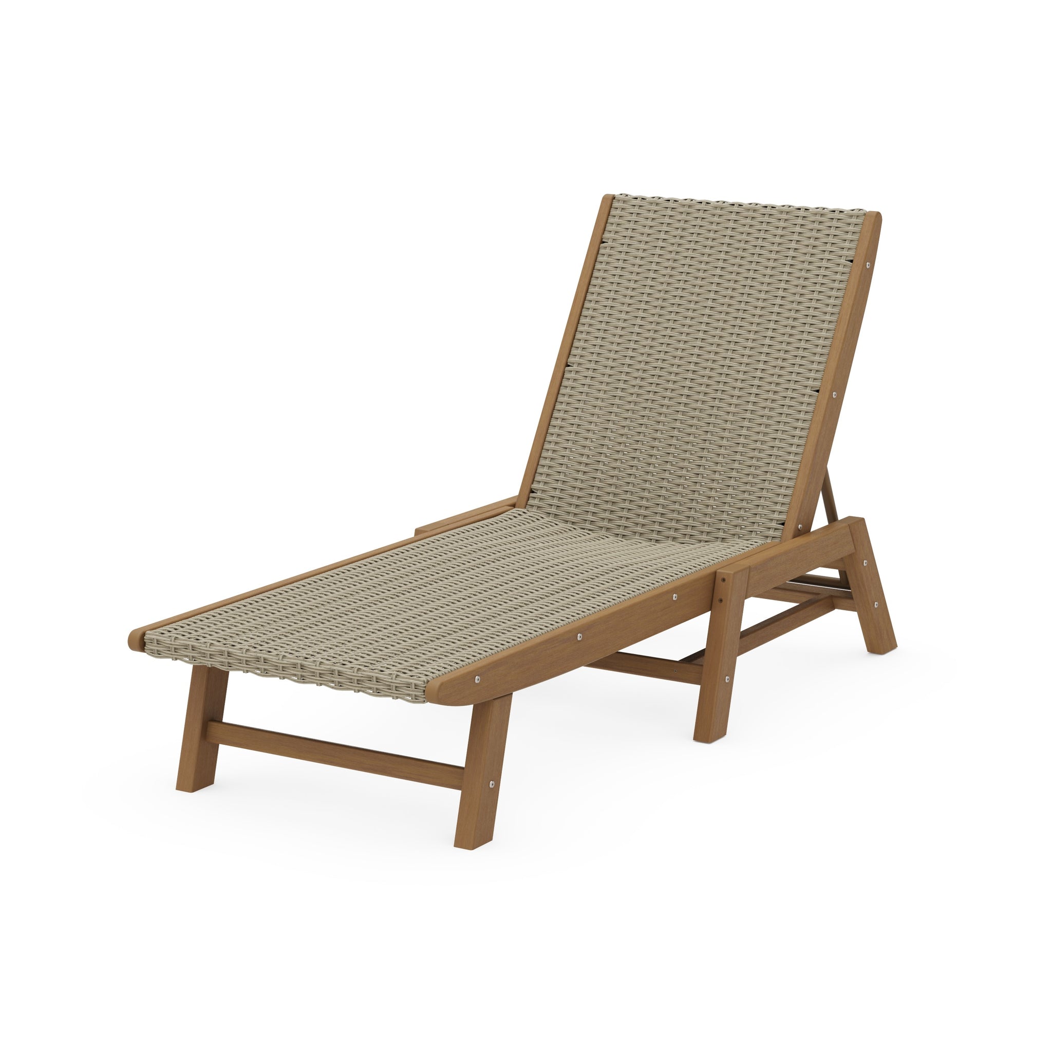 Coastal Woven Chaise