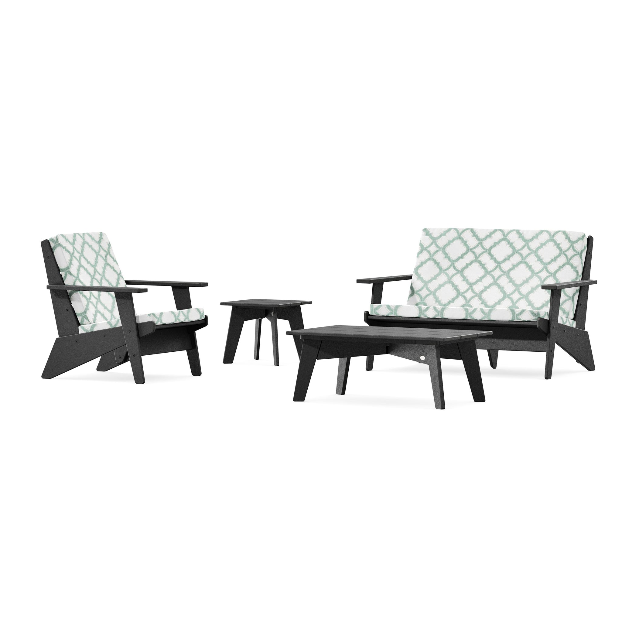 Riviera Modern Lounge 4-Piece Set