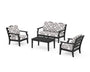 Savannah 4-Piece Deep Seating Set with Loveseat