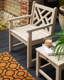 Chippendale Garden Arm Chair