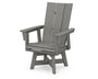 Modern Curveback Adirondack Swivel Dining Chair