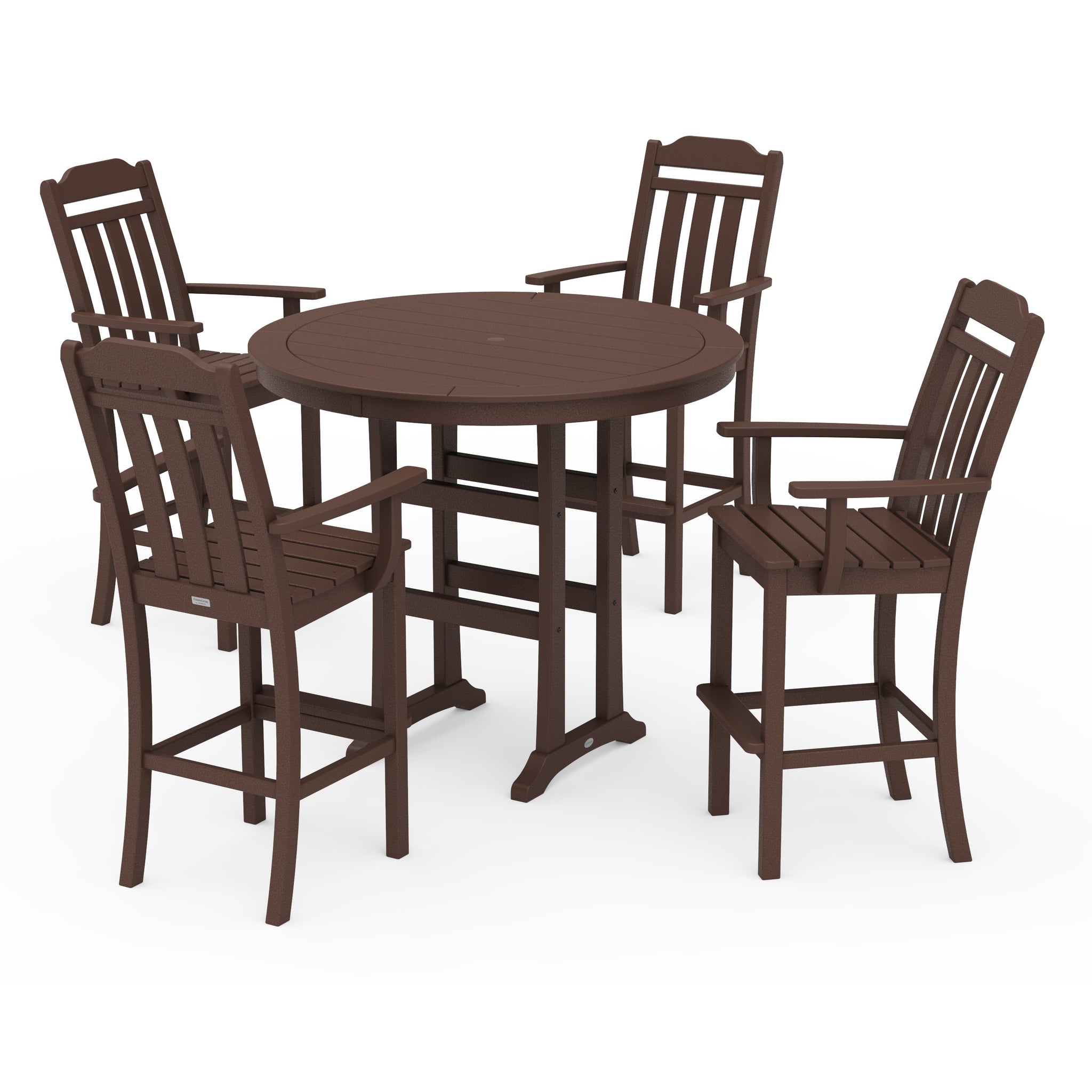 Cottage 5-Piece Round Bar Set