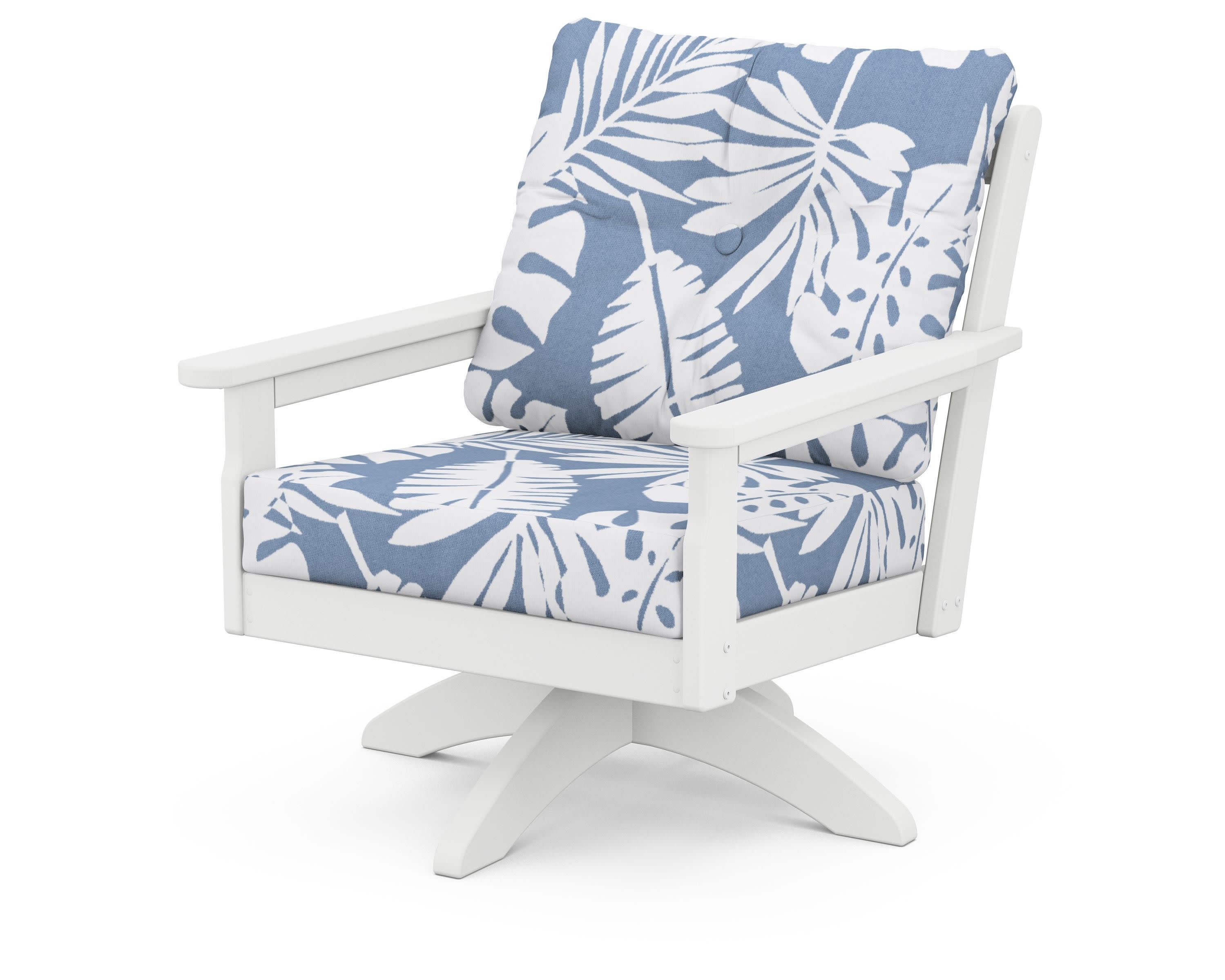 Vineyard Deep Seating Swivel Chair