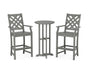 Wovendale 3-Piece Farmhouse Bar Set