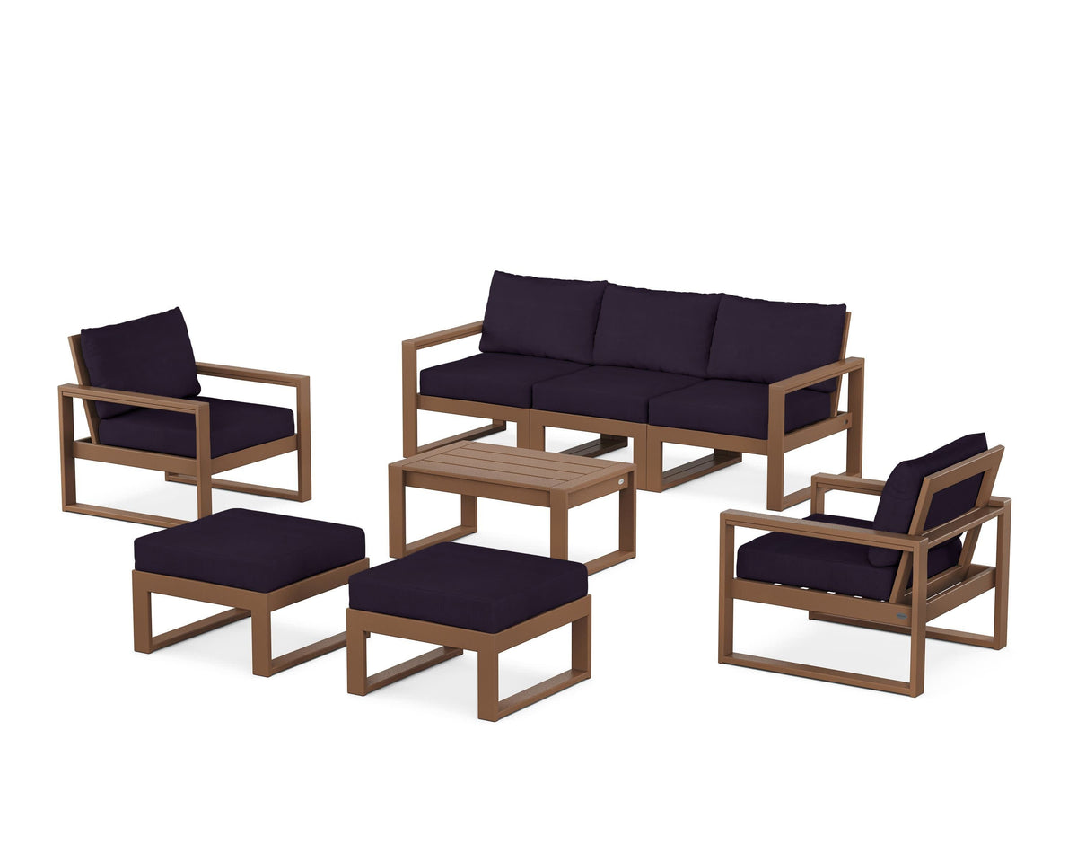 EDGE Sectional 8-Piece Lounge Sofa Set