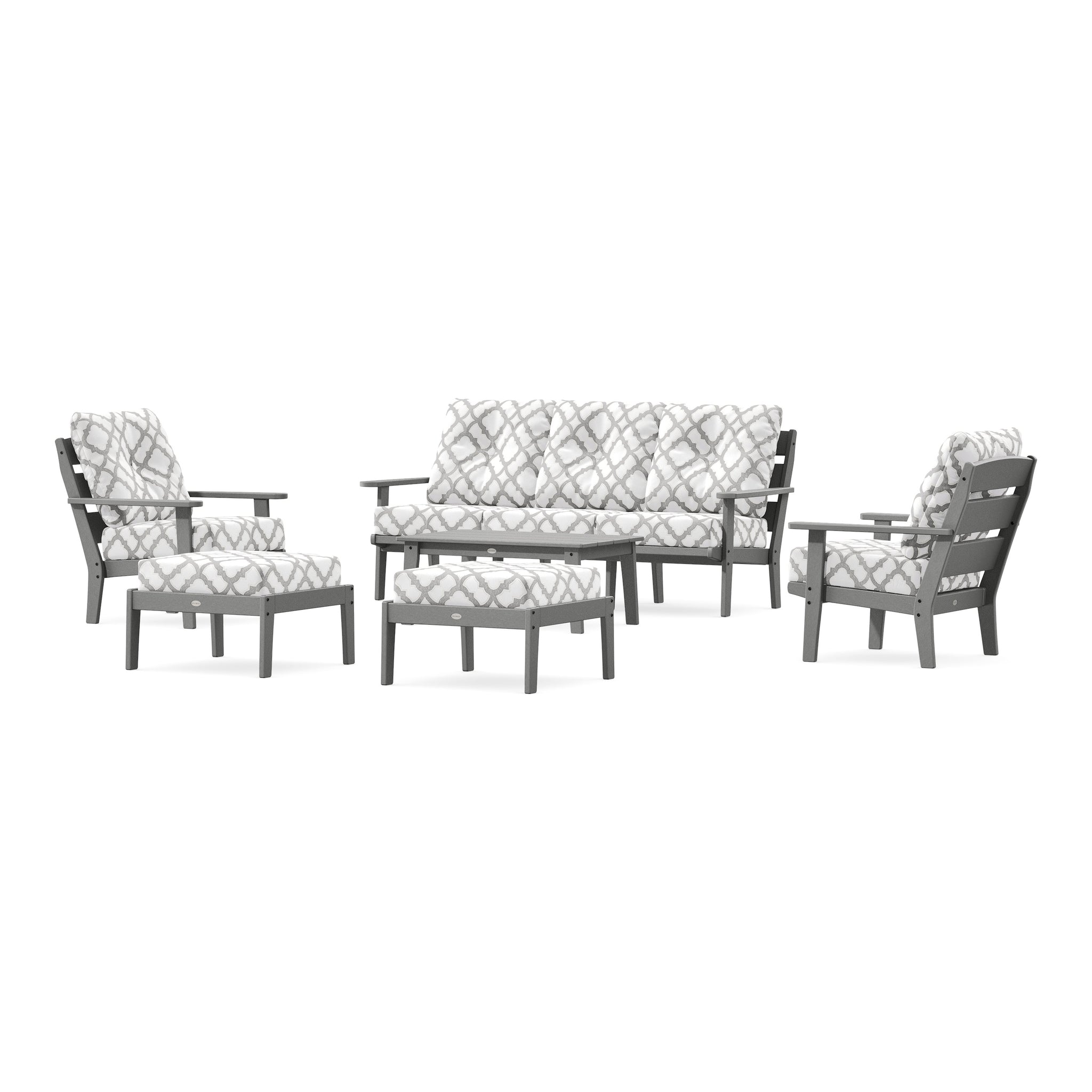 Lakeside 6-Piece Lounge Sofa Set