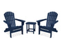 South Beach 3-Piece Folding Adirondack Set