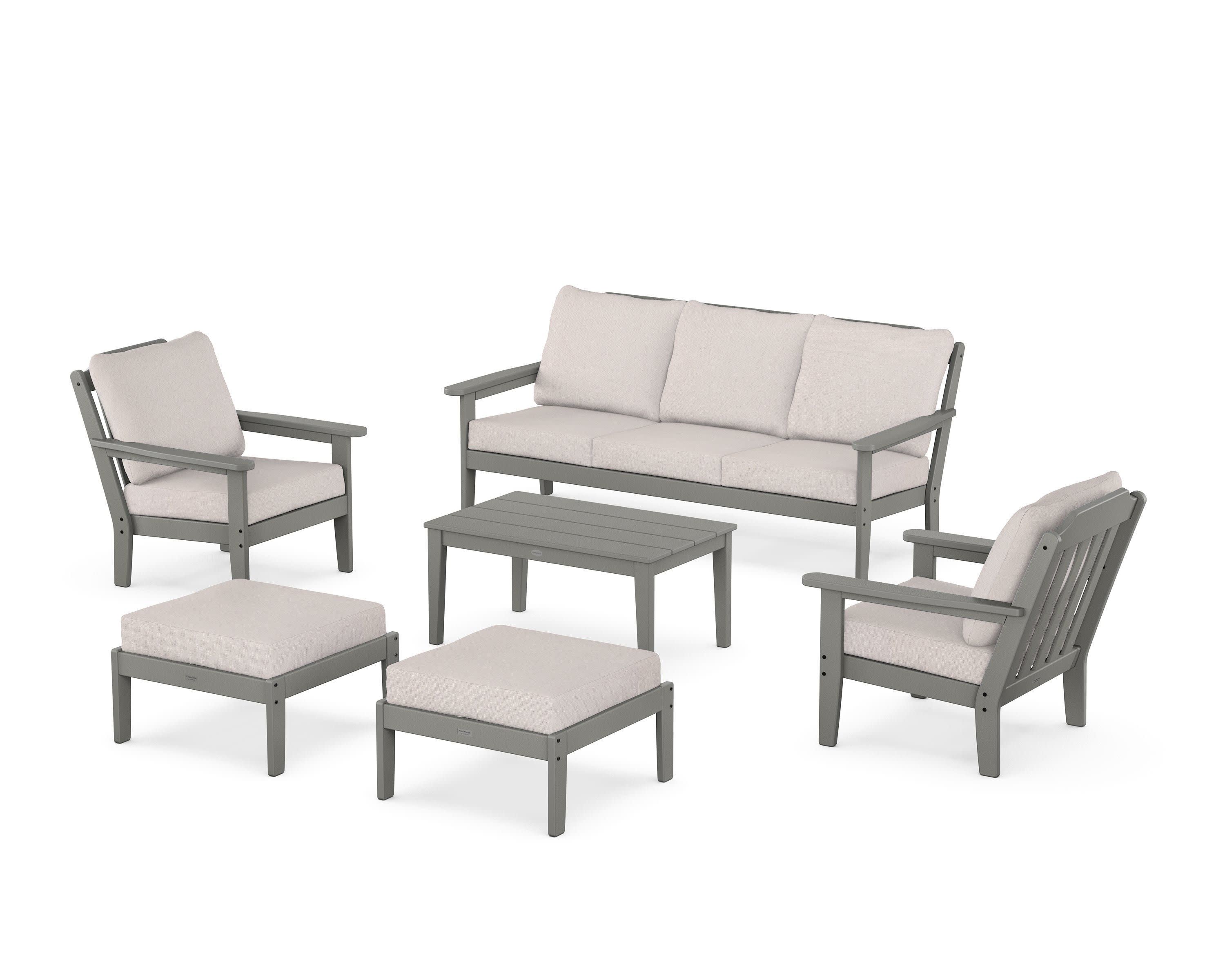 Cottage 6-Piece Lounge Sofa Set