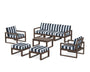 EDGE Sectional 8-Piece Lounge Sofa Set