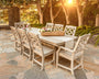 Nautical Trestle 39" x 97" Dining Table