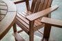 Vineyard Curveback Adirondack 5-Piece Nautical Trestle Bar Set