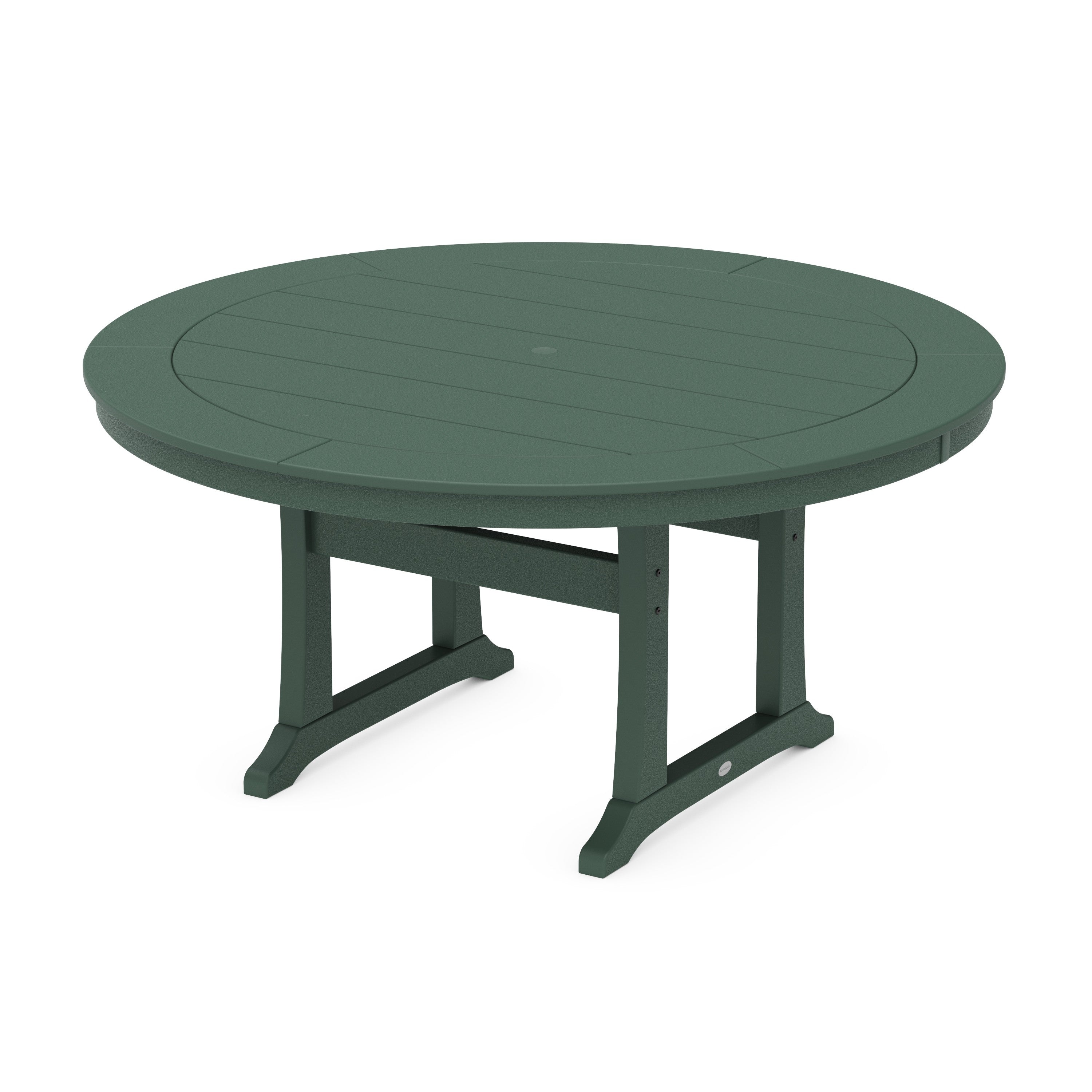 Nautical Trestle 60" Round Dining Table