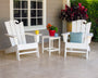 Wave 3-Piece Adirondack Set with The Ocean Chair