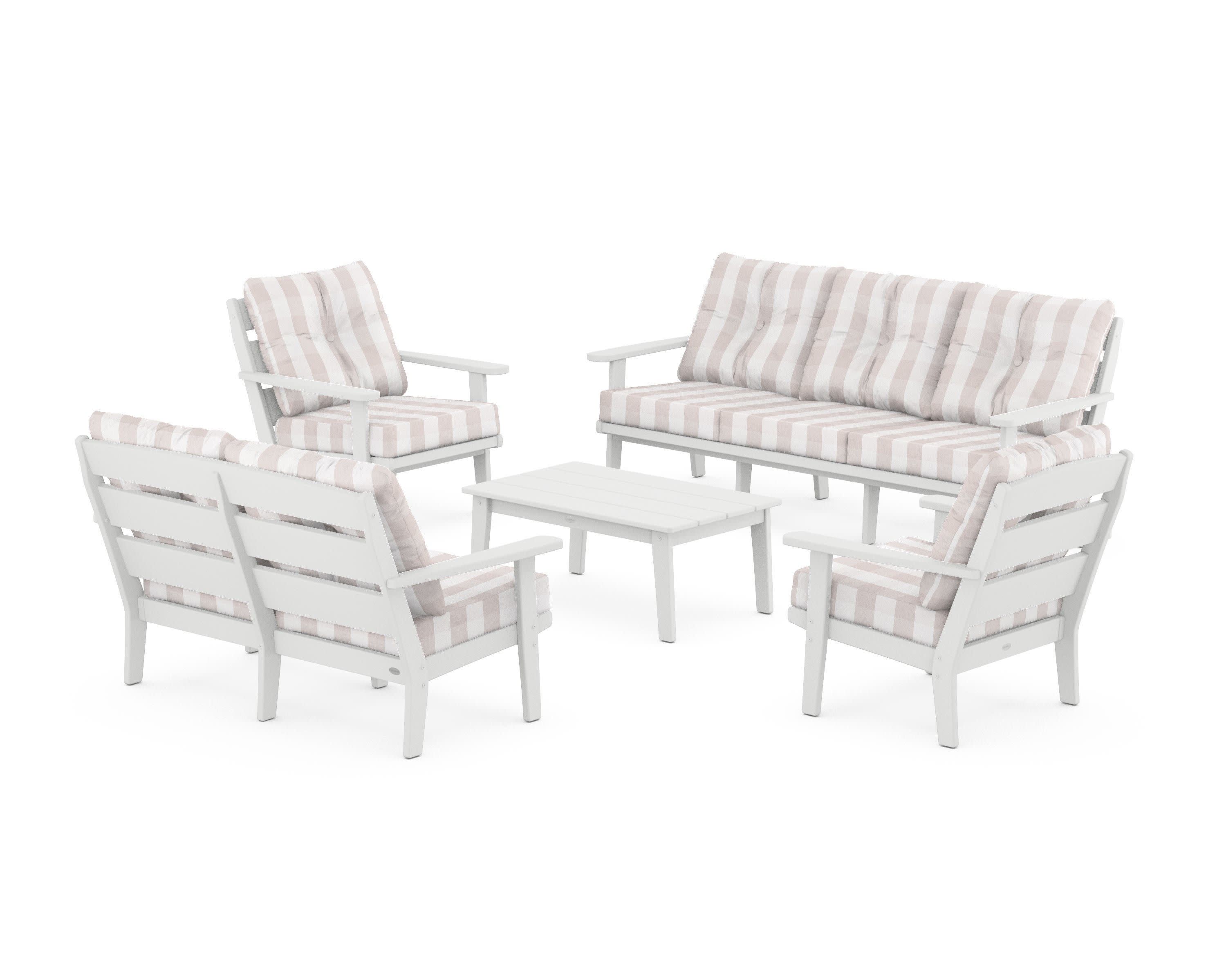 Lakeside 5-Piece Lounge Sofa Set