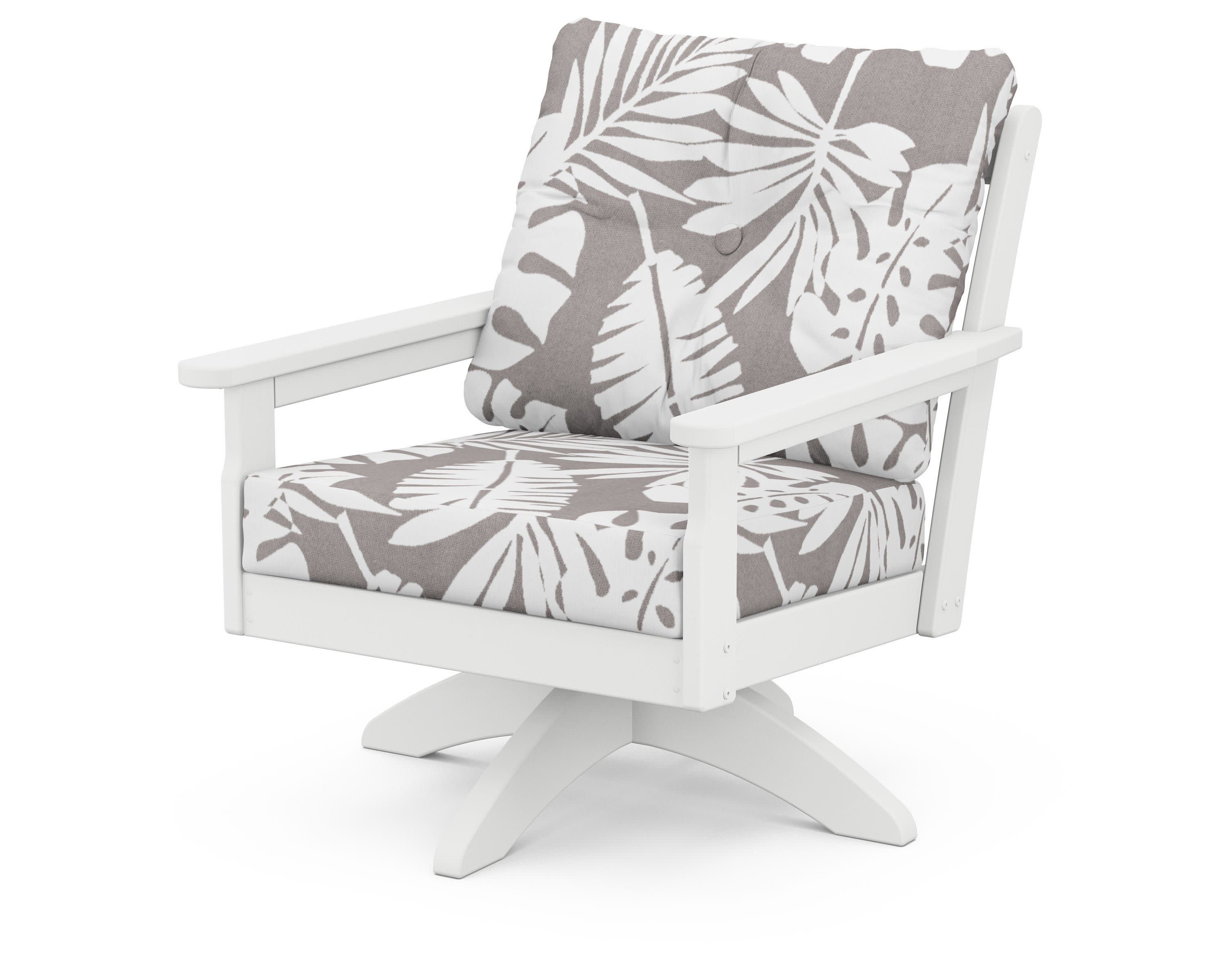 Vineyard Deep Seating Swivel Chair