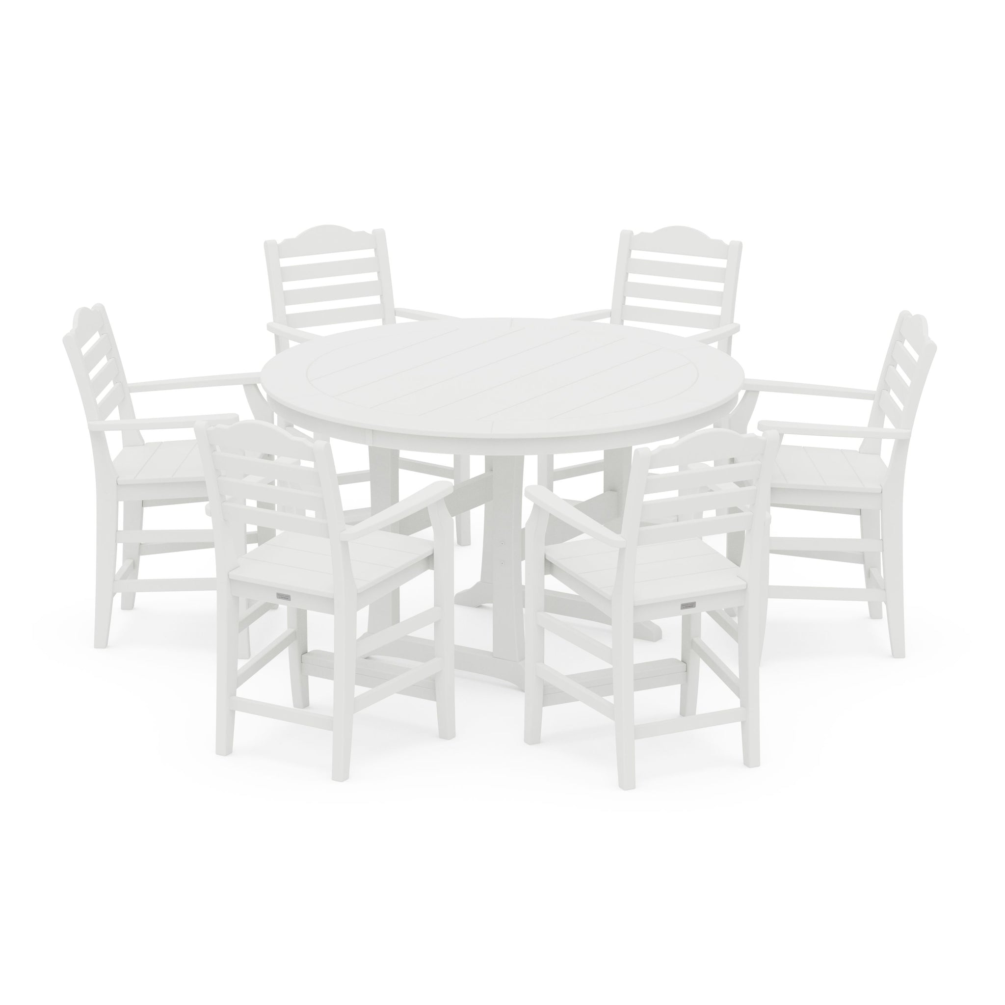 Savannah 7-Piece Arm Chair Round Counter Set