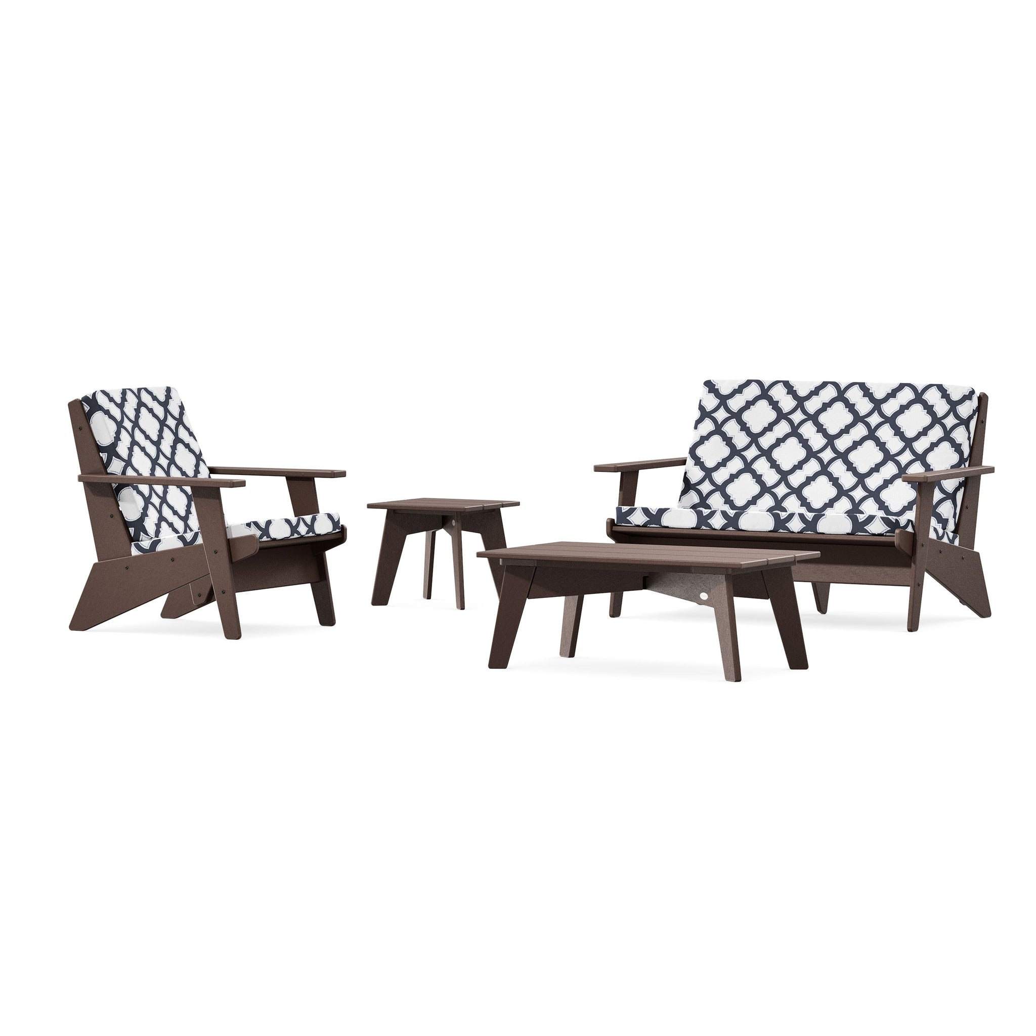Riviera Modern Lounge 4-Piece Set