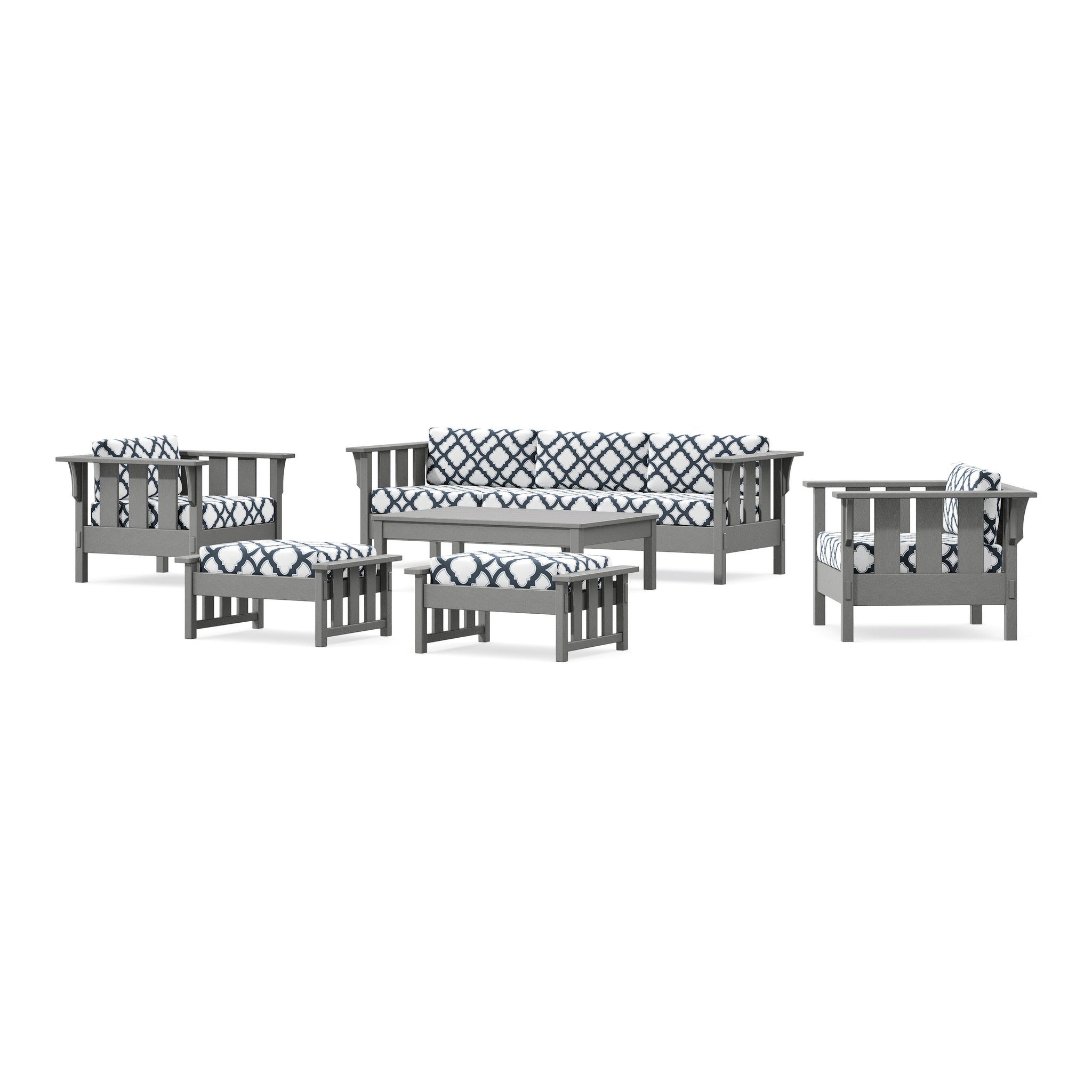 Acadia 6-Piece Lounge Sofa Set