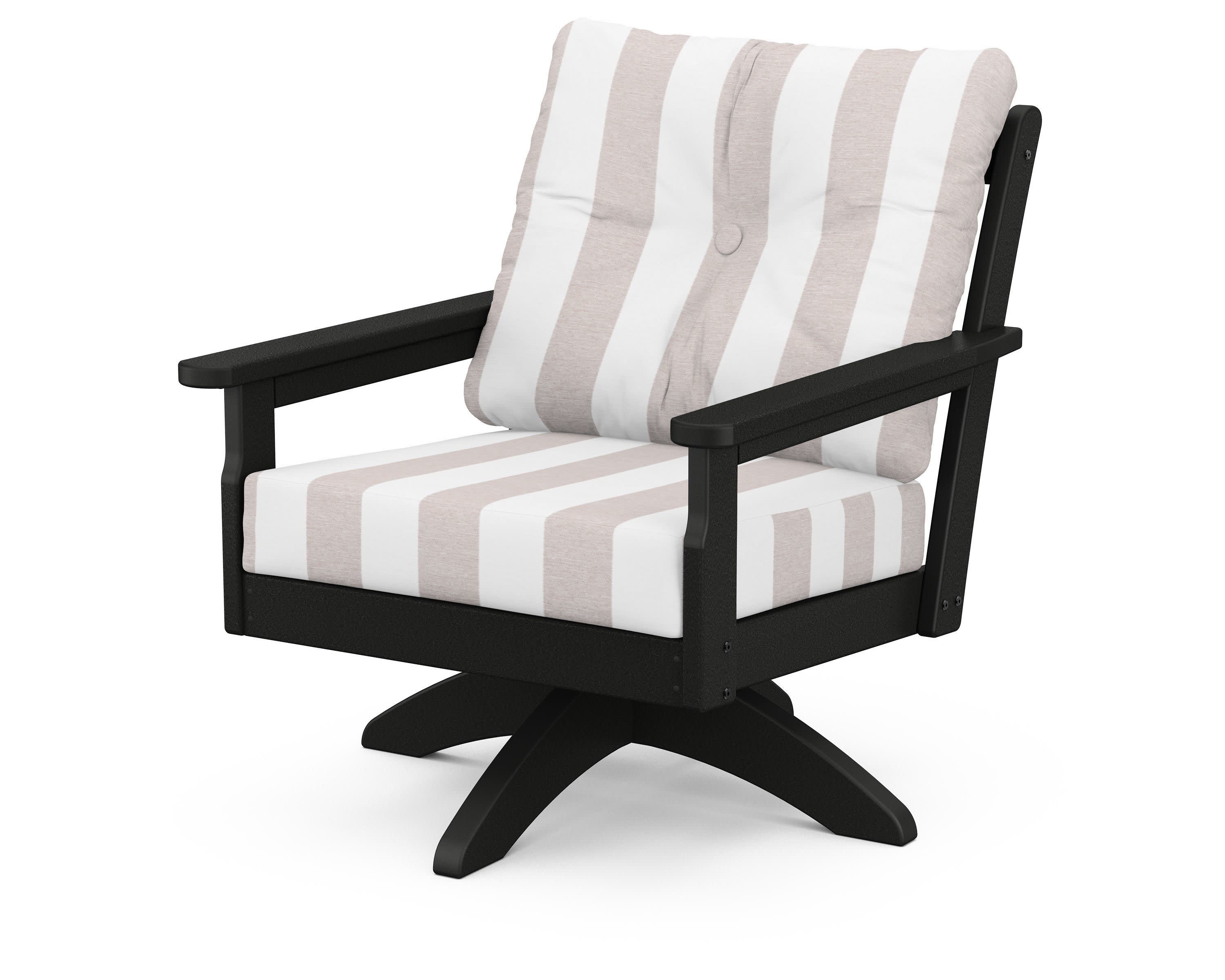 Vineyard Deep Seating Swivel Chair