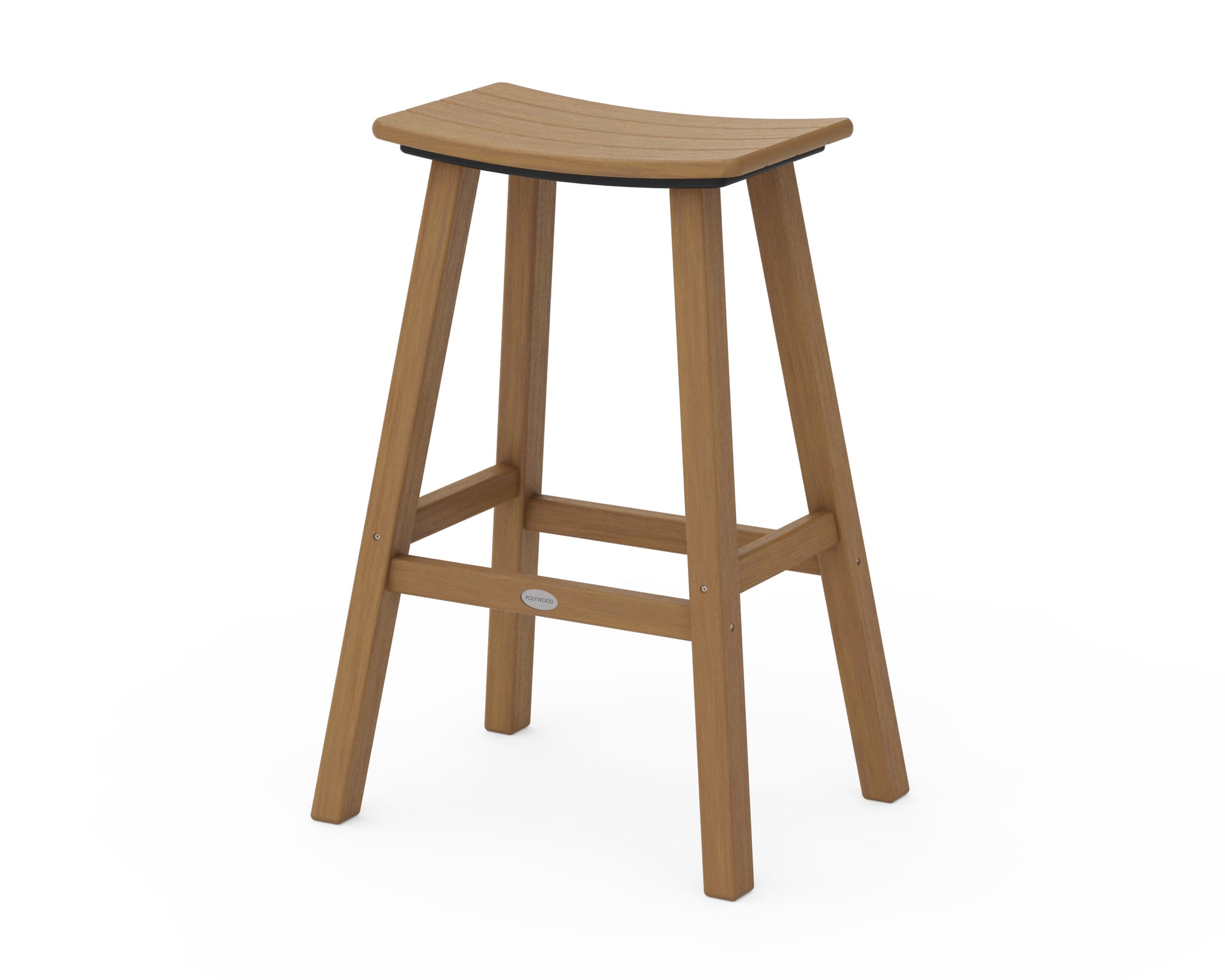 Traditional 30" Saddle Bar Stool