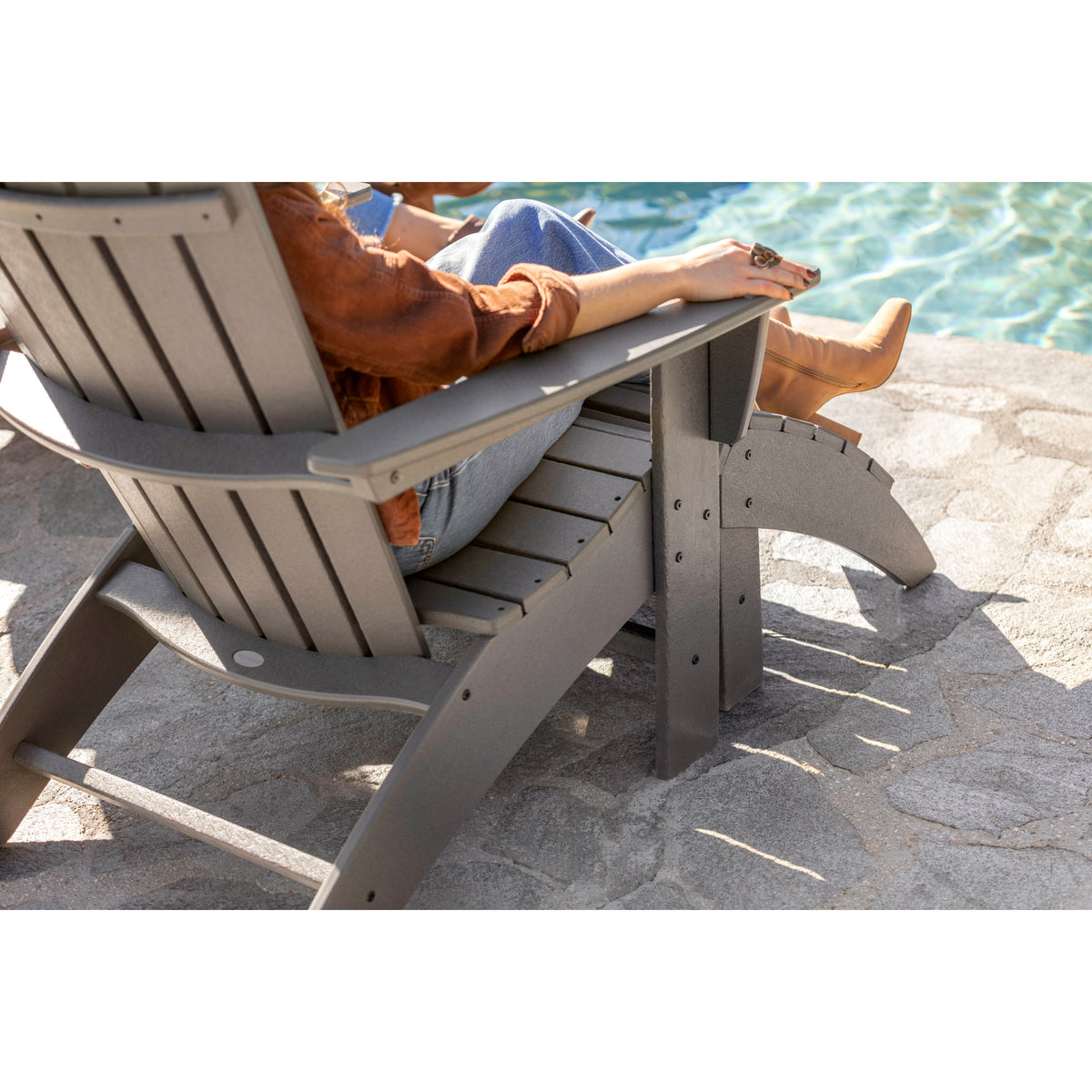 Nautical Curveback Adirondack Chair