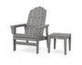 Vineyard Grand Upright Adirondack Chair with Side Table