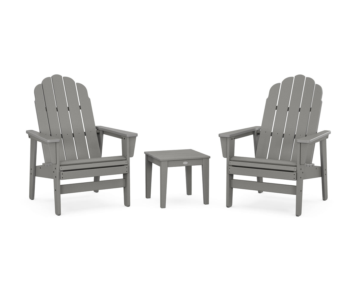 3-Piece Vineyard Grand Upright Adirondack Set