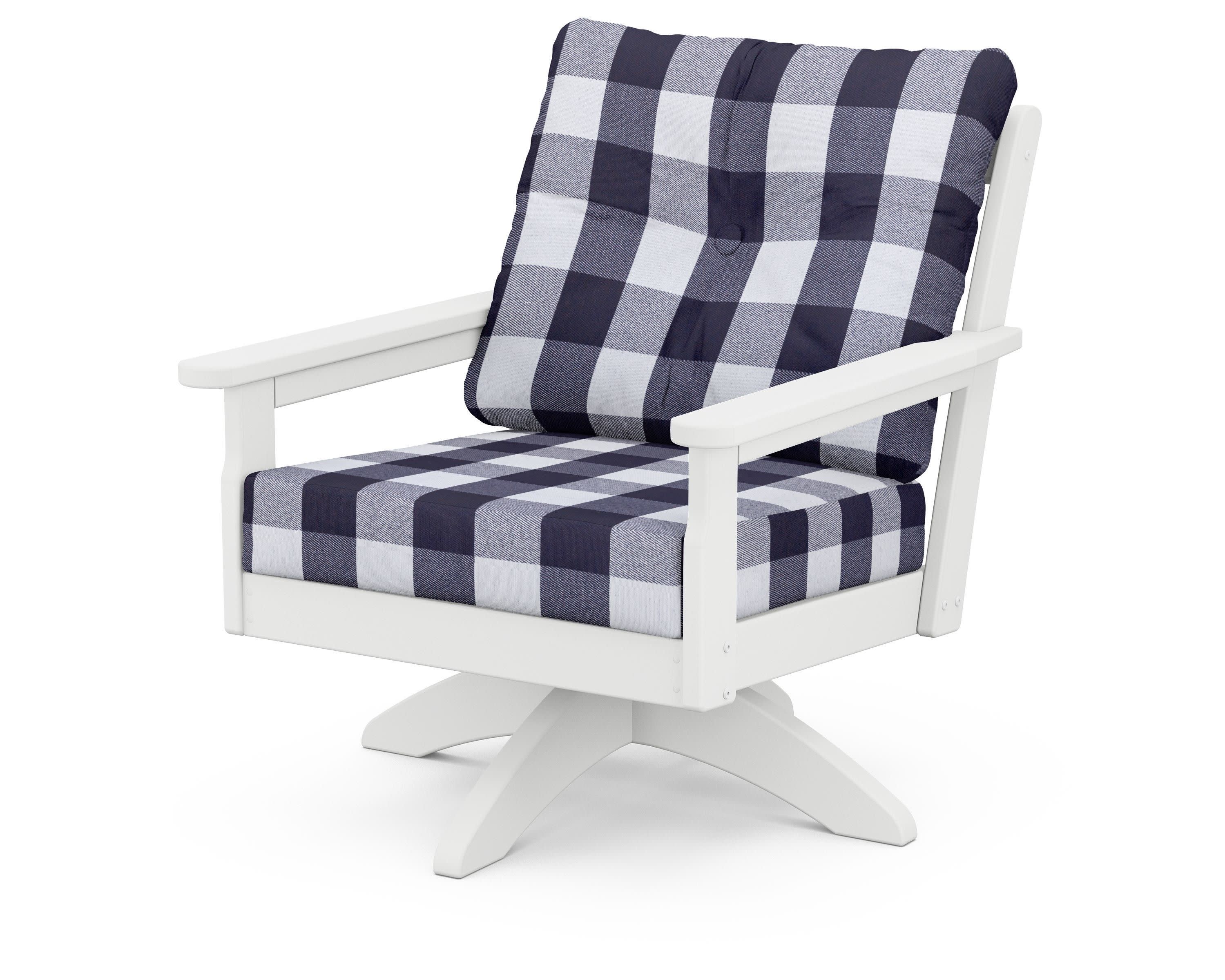 Vineyard Deep Seating Swivel Chair