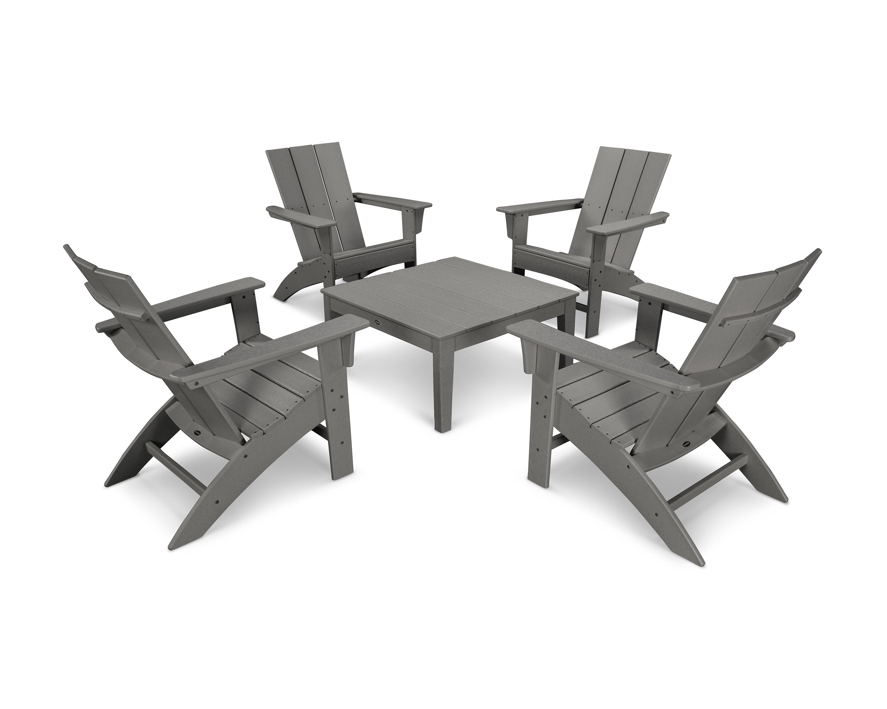 Westport 5-Piece Adirondack Conversation Set