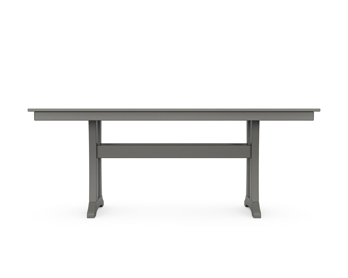 Farmhouse Trestle 37" x 72" Dining Table