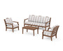 Savannah 4-Piece Deep Seating Set with Sofa