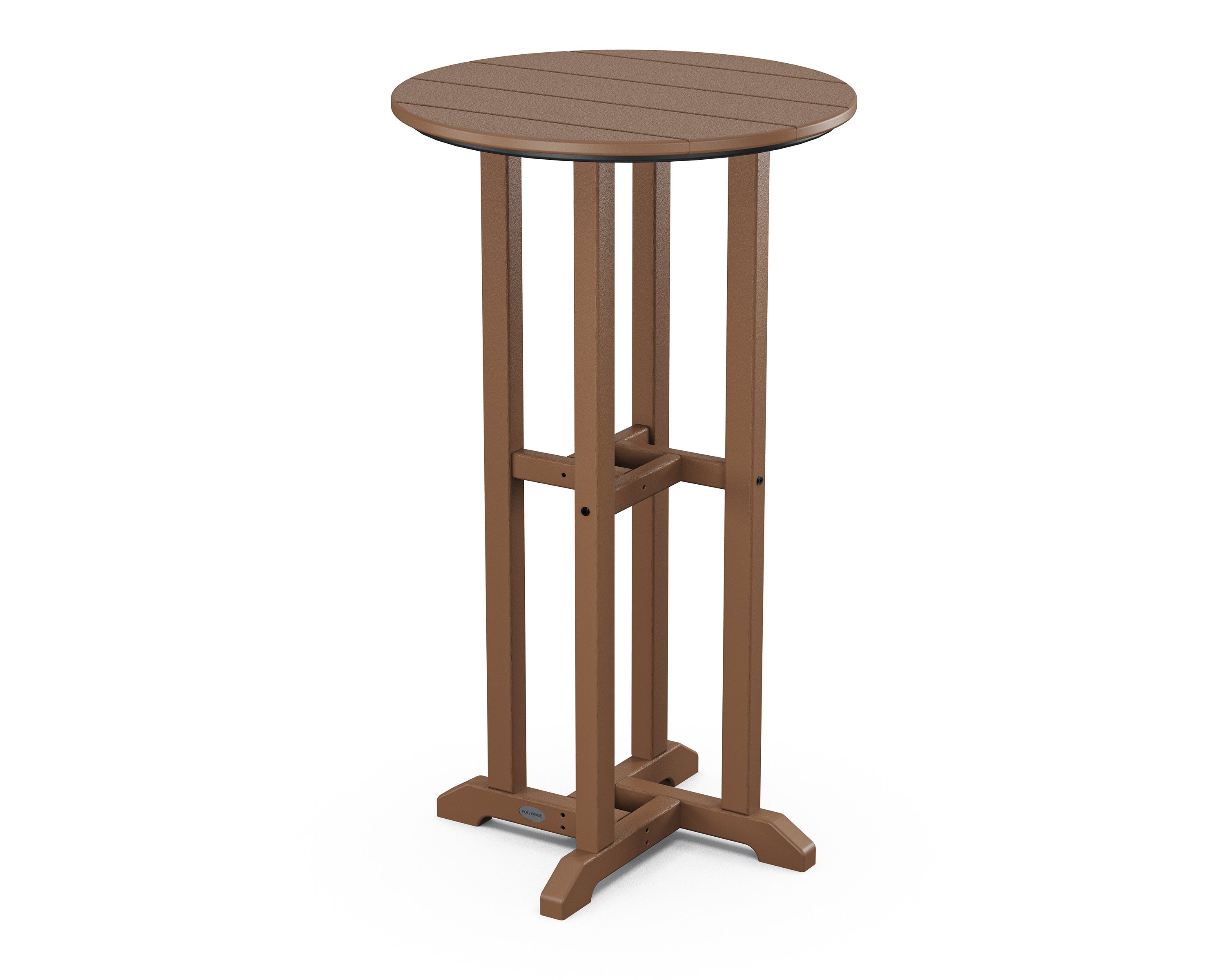24" Round Farmhouse Bar Bistro Table
