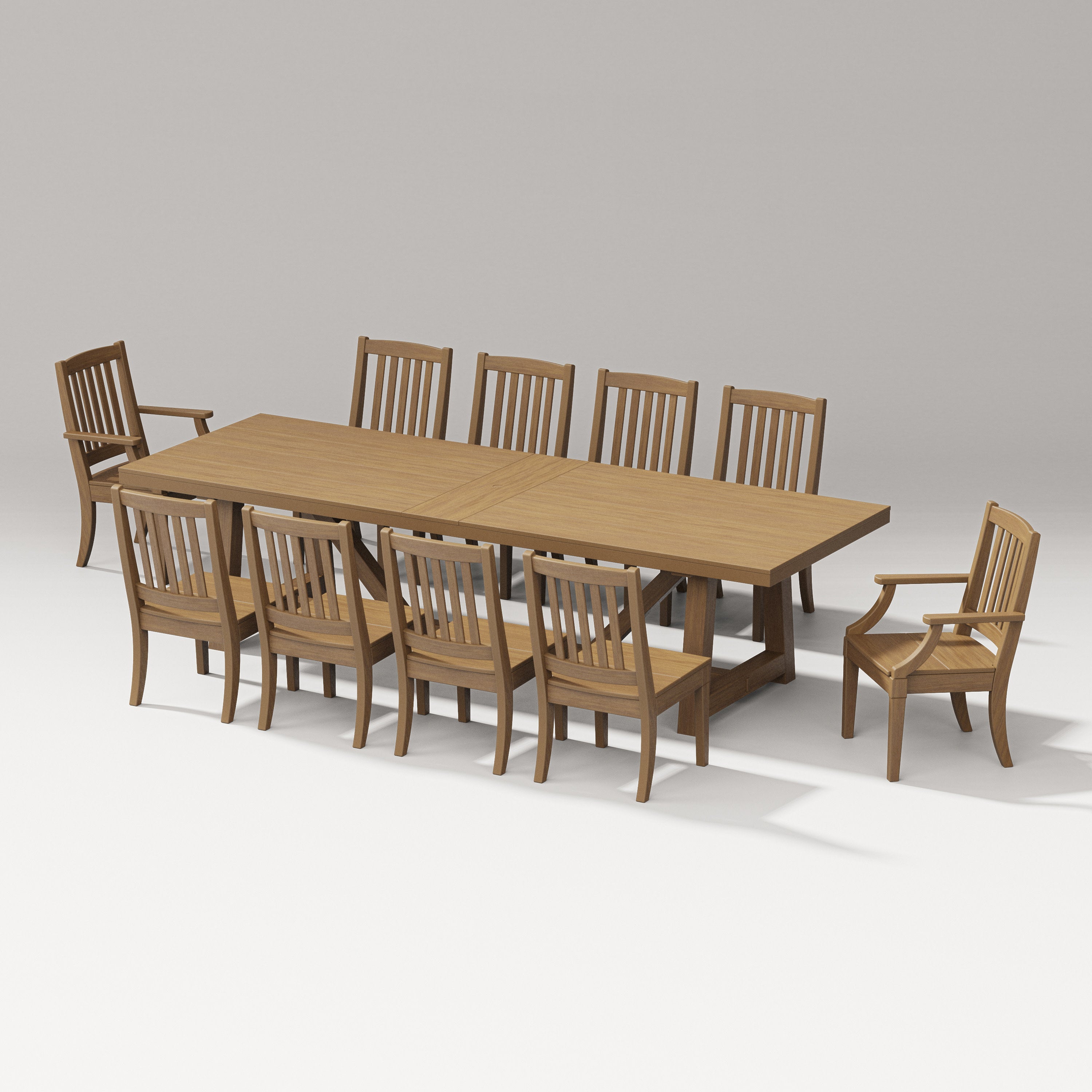 Estate 11-Piece A-Frame Table Dining Set