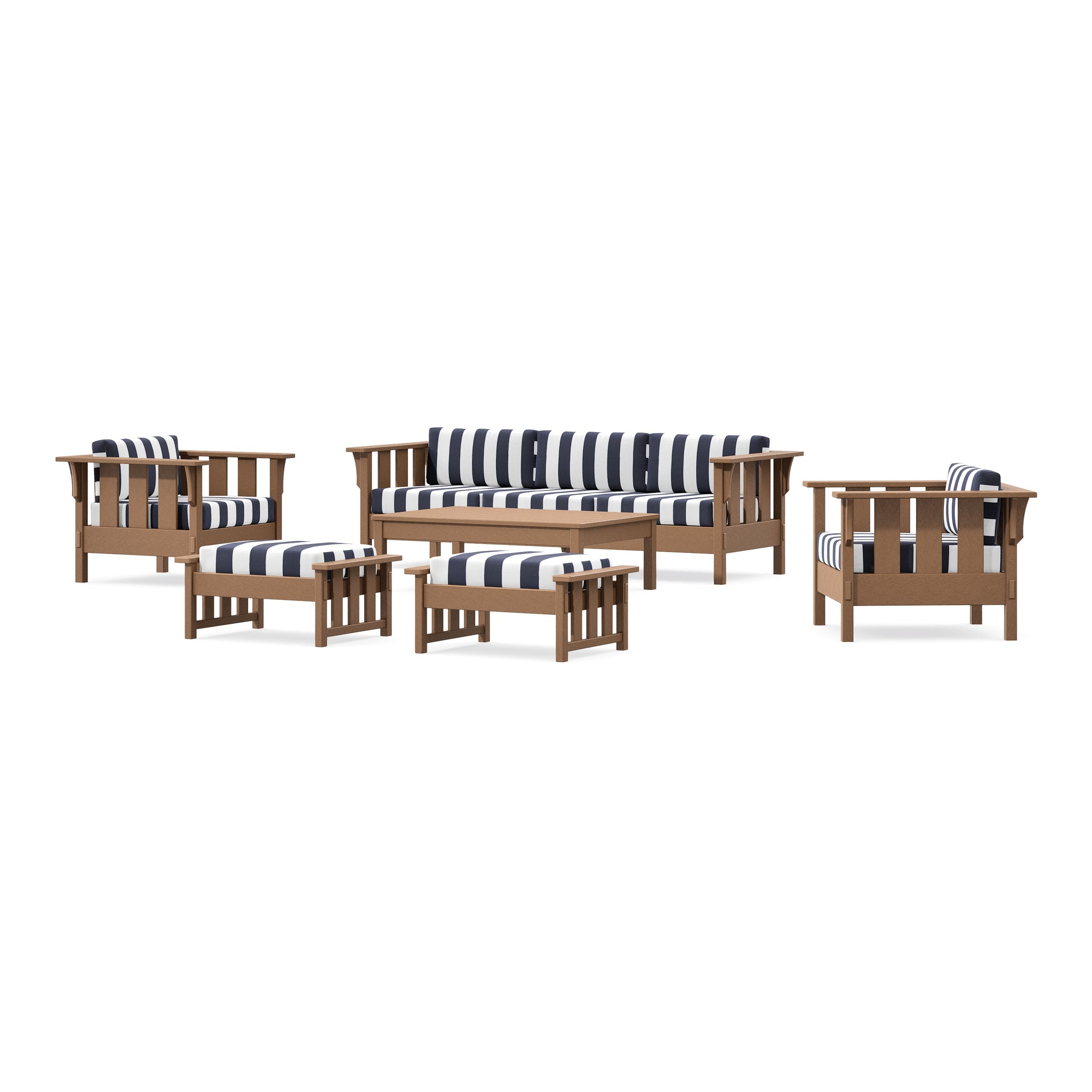 Acadia 6-Piece Lounge Sofa Set