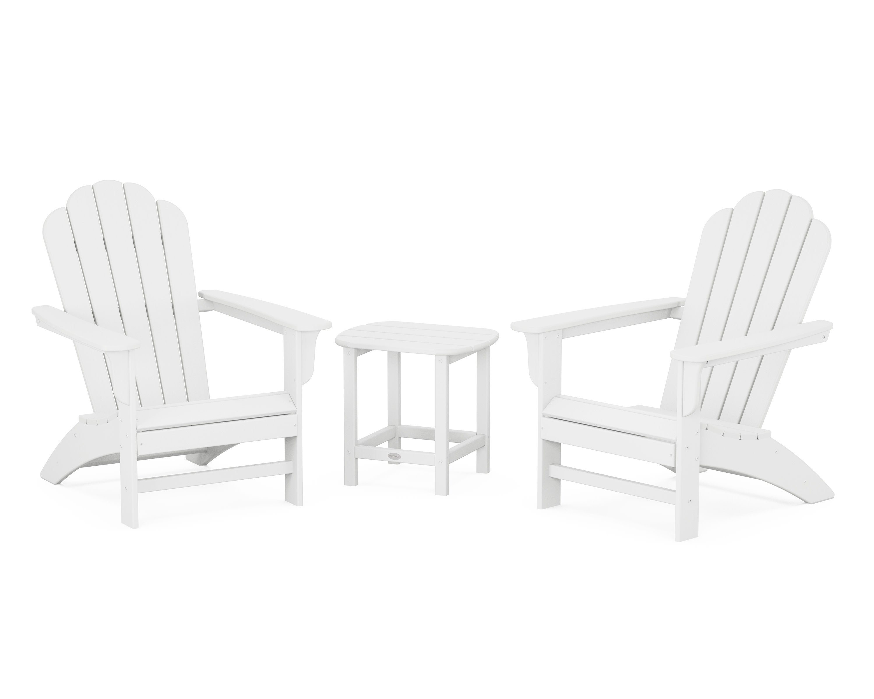 Cottage Adirondack Chair 3-Piece Set