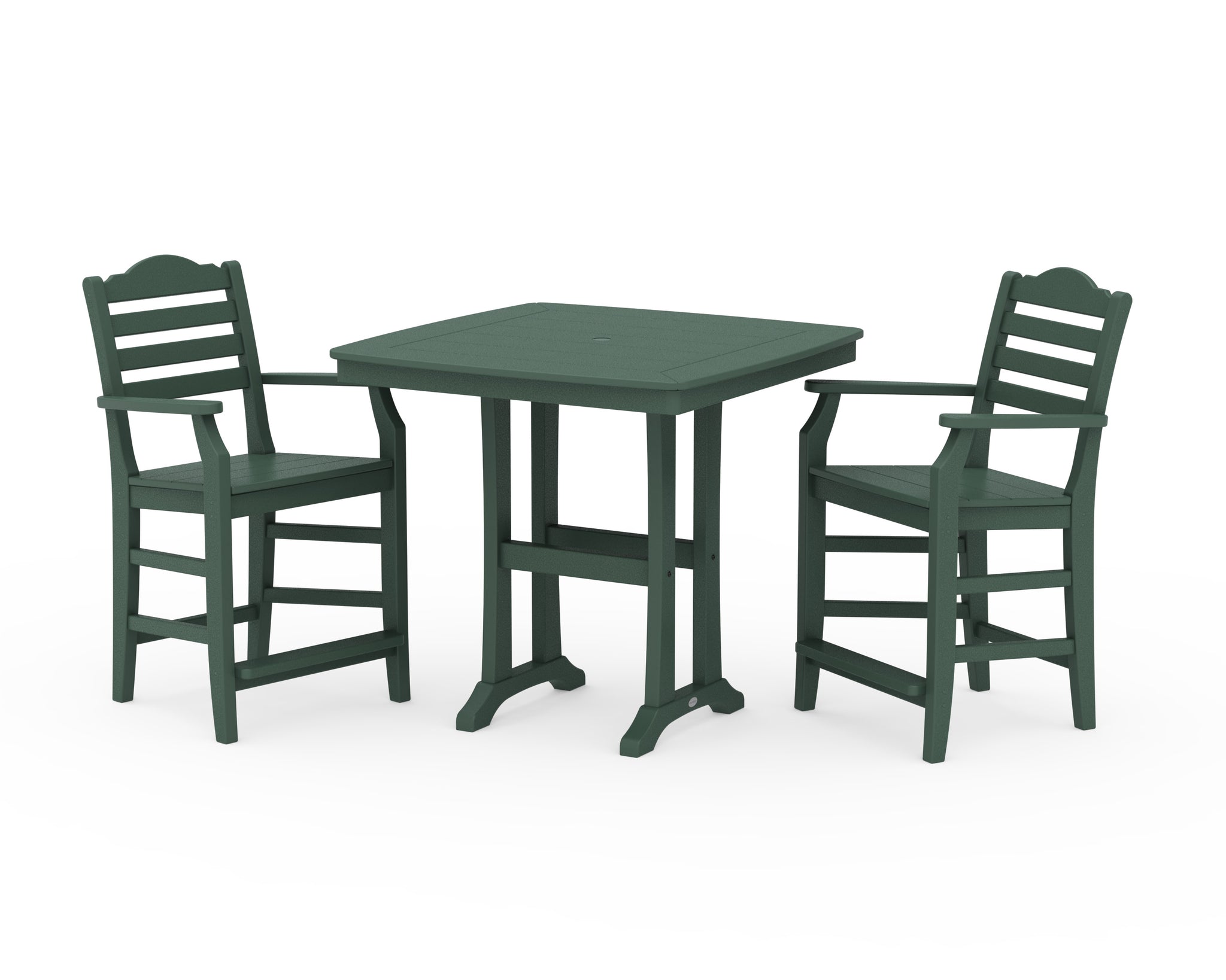 Savannah 3-Piece Counter Set with Trestle Legs