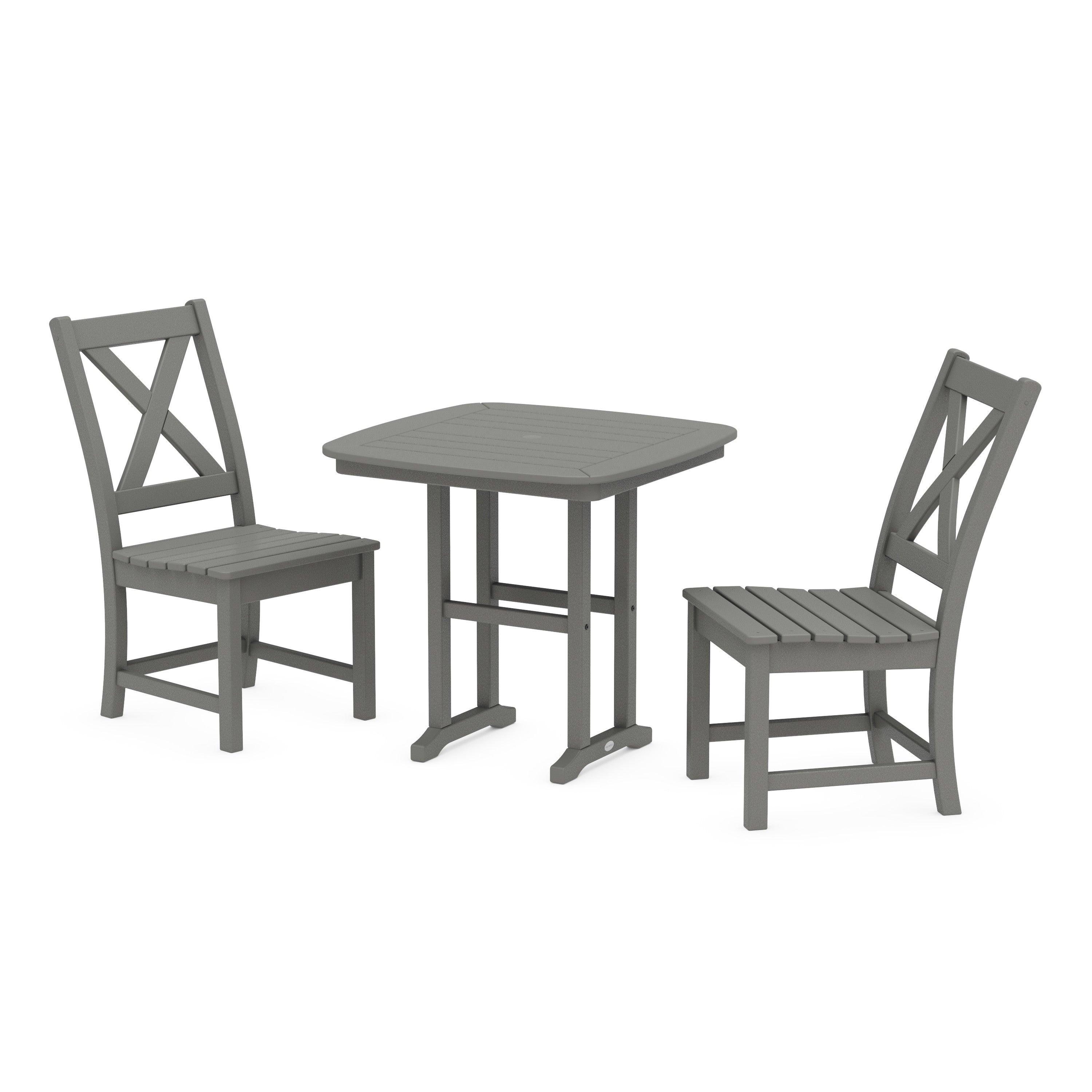 POLYWOOD Braxton Side Chair Dining Set - Thumbnail 2