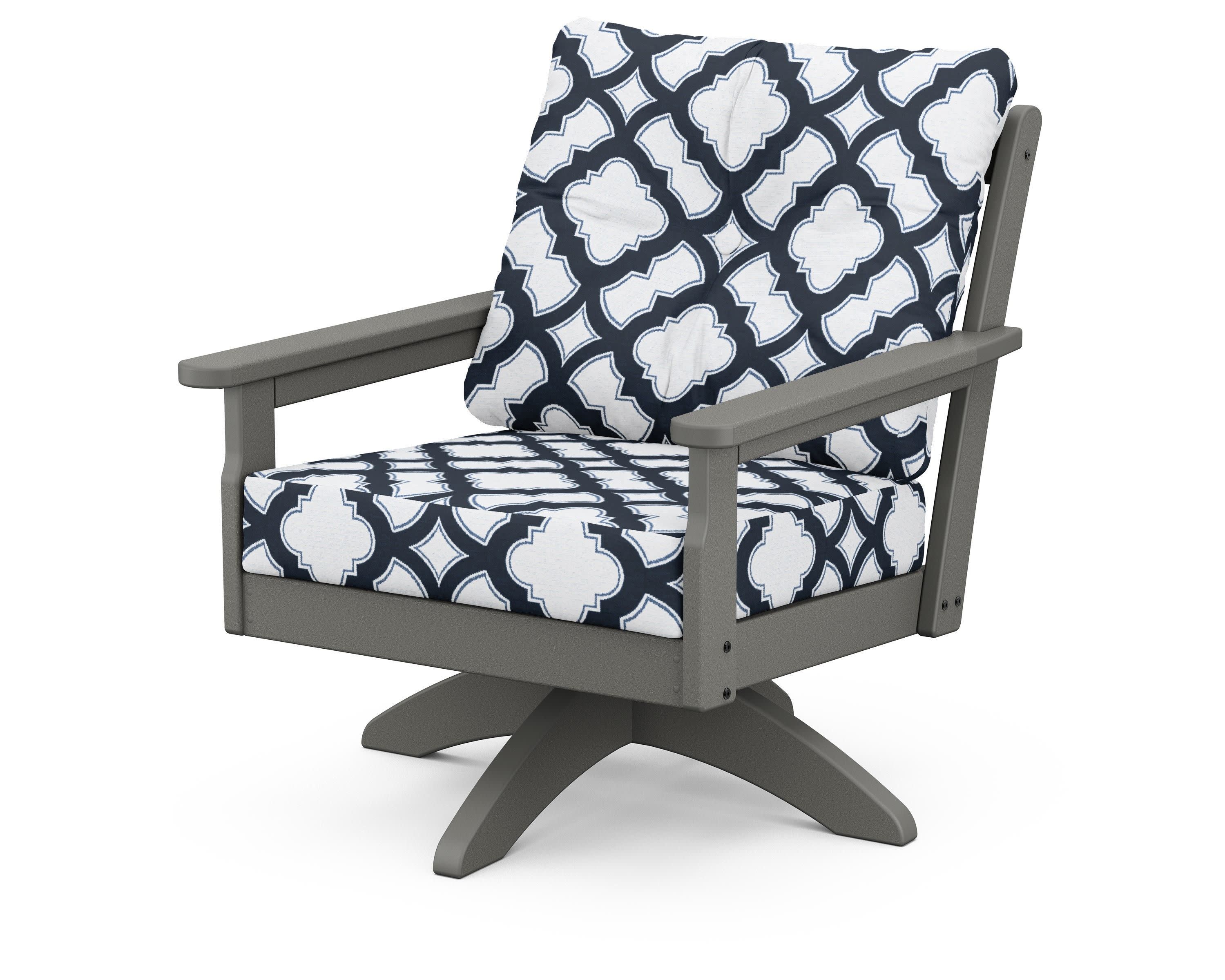 Vineyard Deep Seating Swivel Chair
