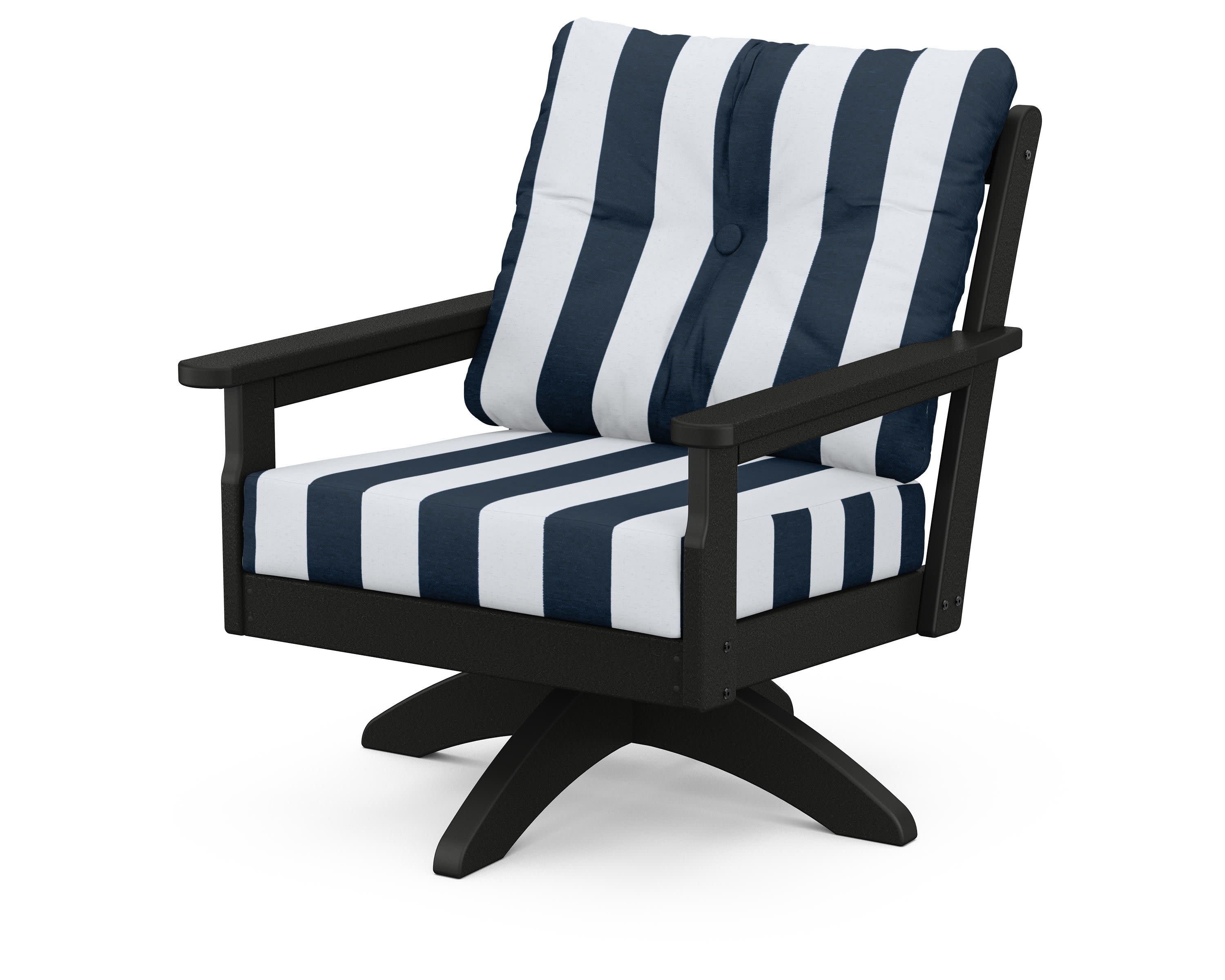 Vineyard Deep Seating Swivel Chair