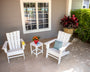 Wave 3-Piece Adirondack Chair Set