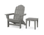 Vineyard Grand Adirondack Chair with Side Table