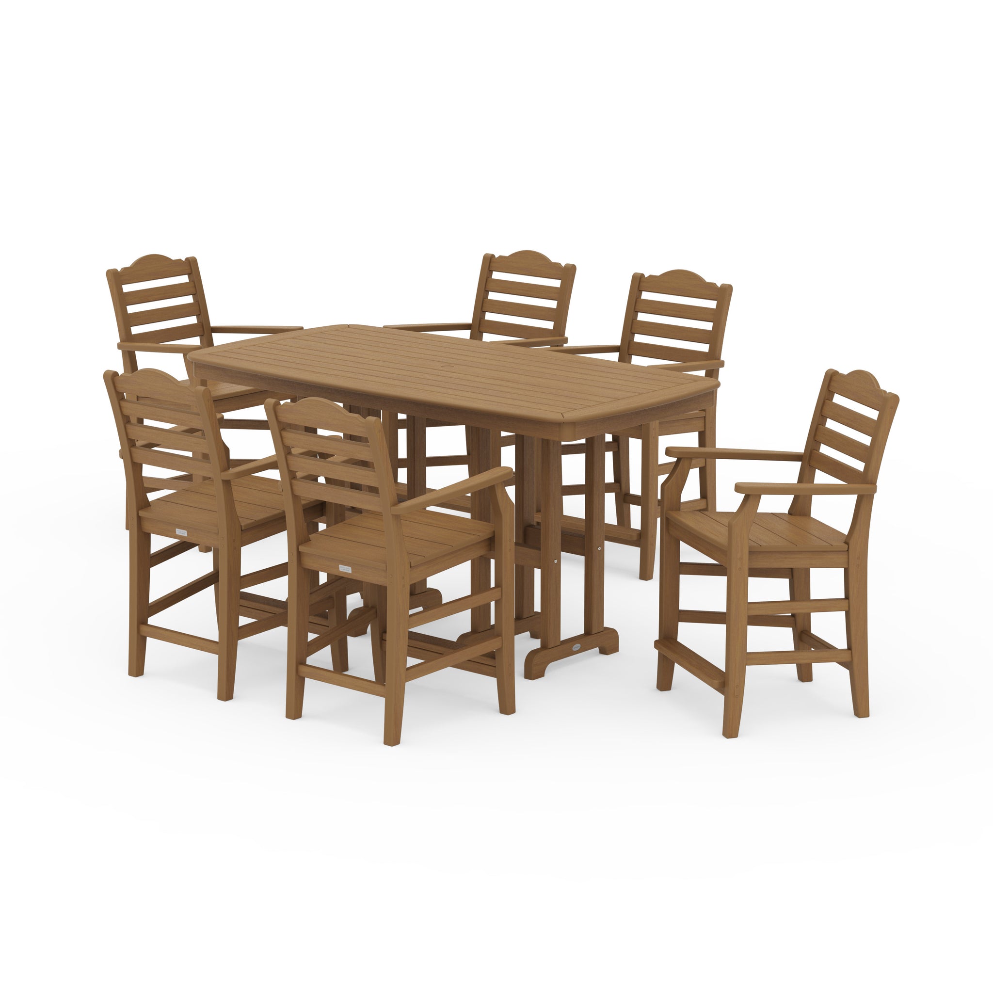 Savannah Arm Chair 7-Piece Counter Set
