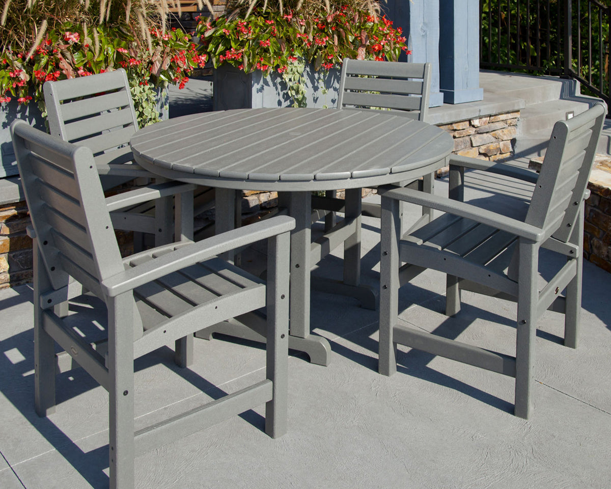 Signature 5-Piece Round Farmhouse Dining Set