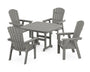 Nautical Curveback Adirondack 5-Piece Dining Set
