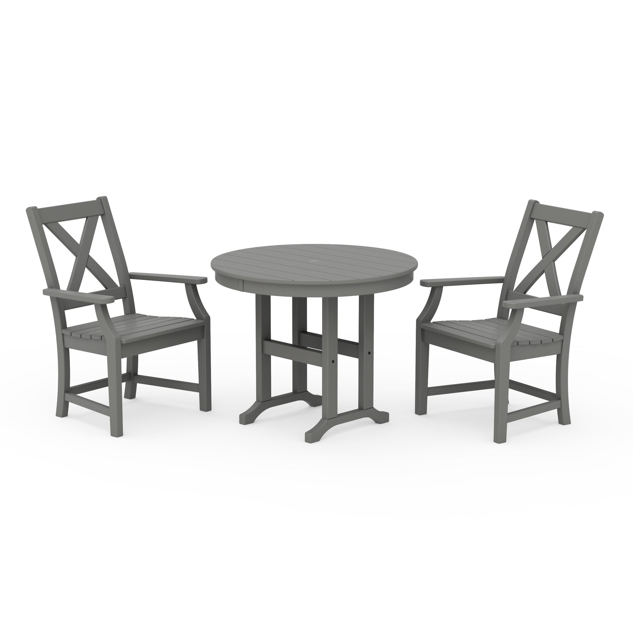 Braxton 3-Piece Round Dining Set