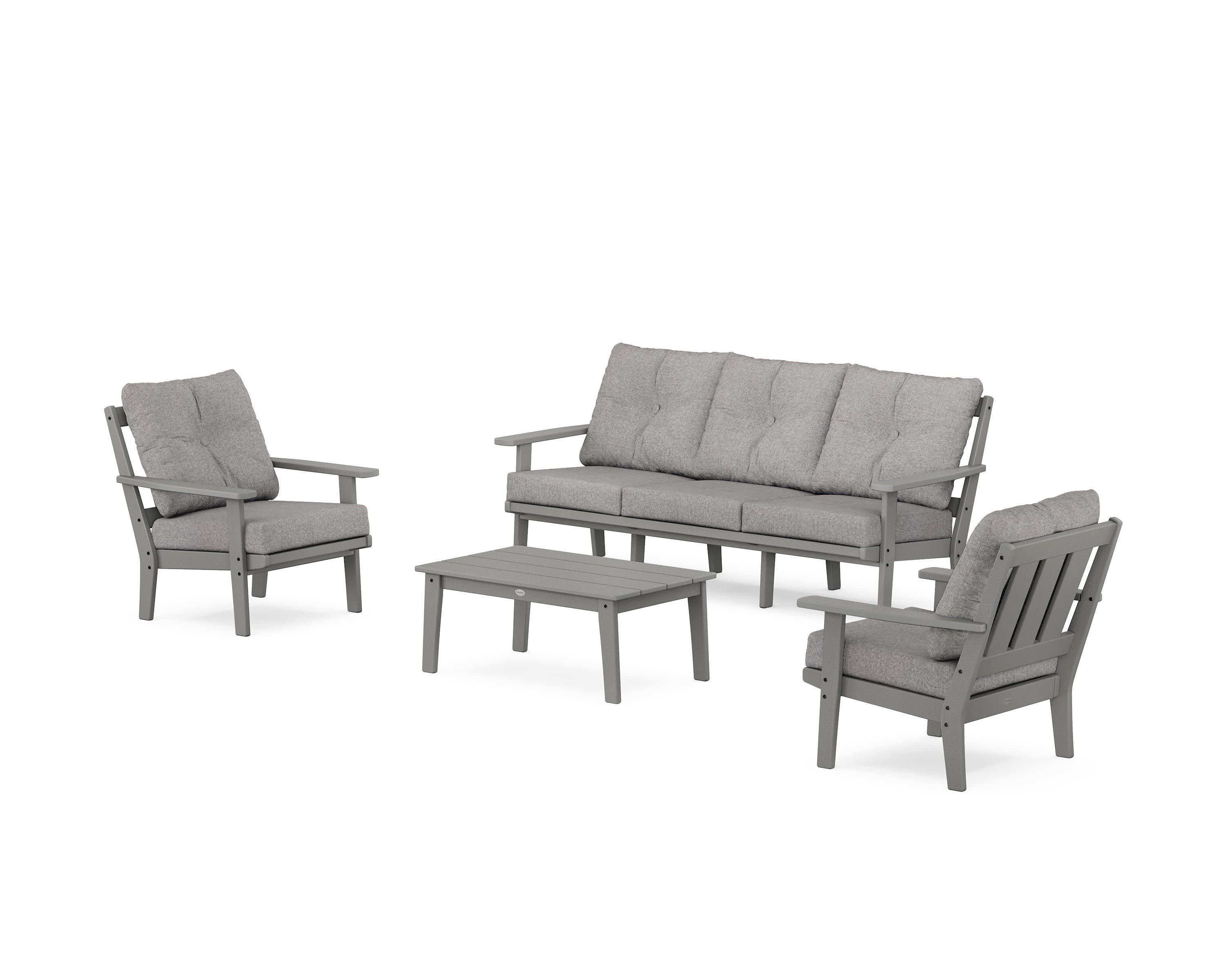 Oxford 4-Piece Deep Seating Set with Sofa