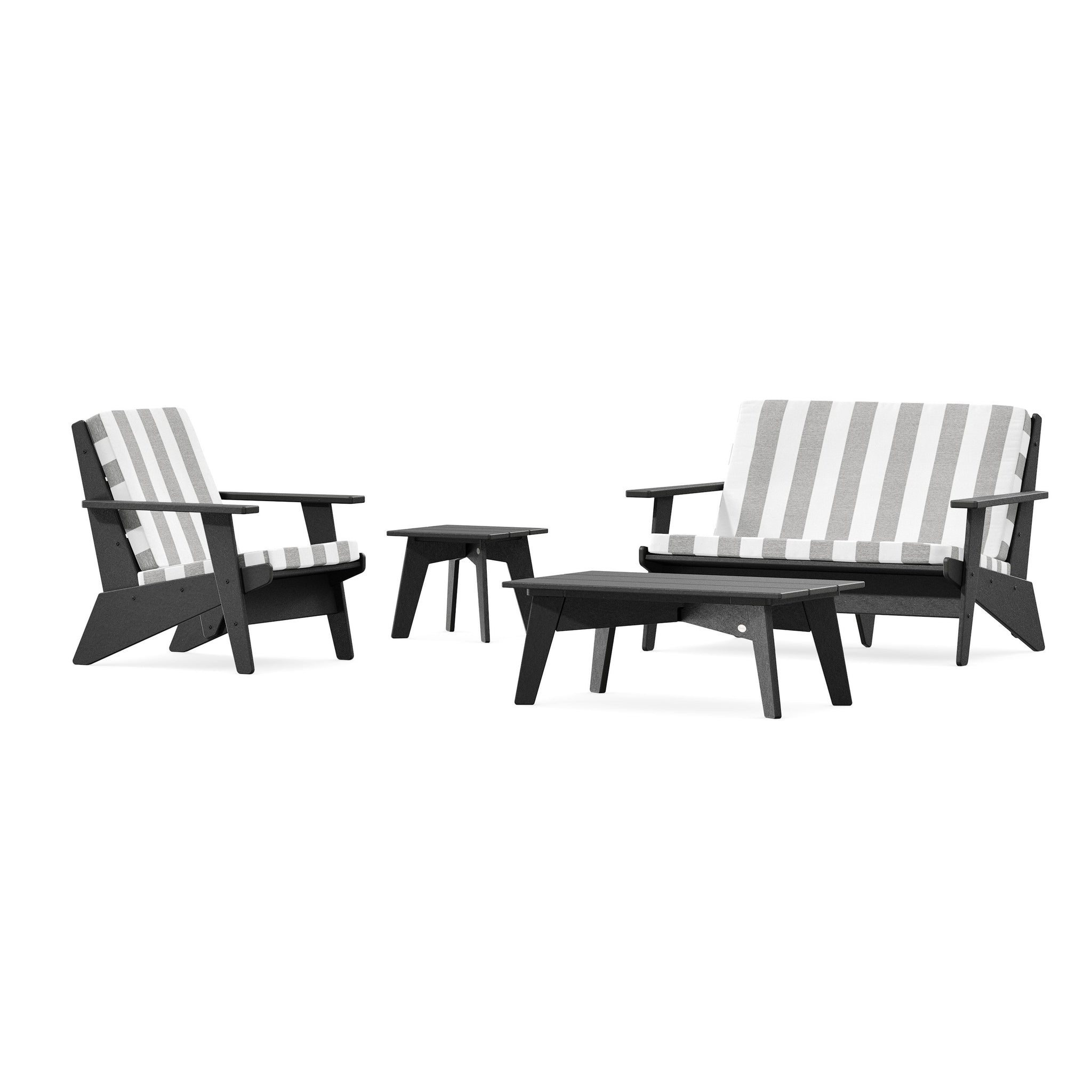 Riviera Modern Lounge 4-Piece Set